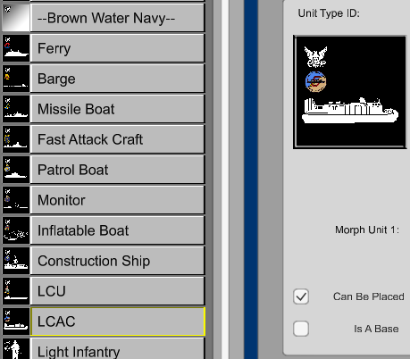Modern Units Update – Brown Water Navy